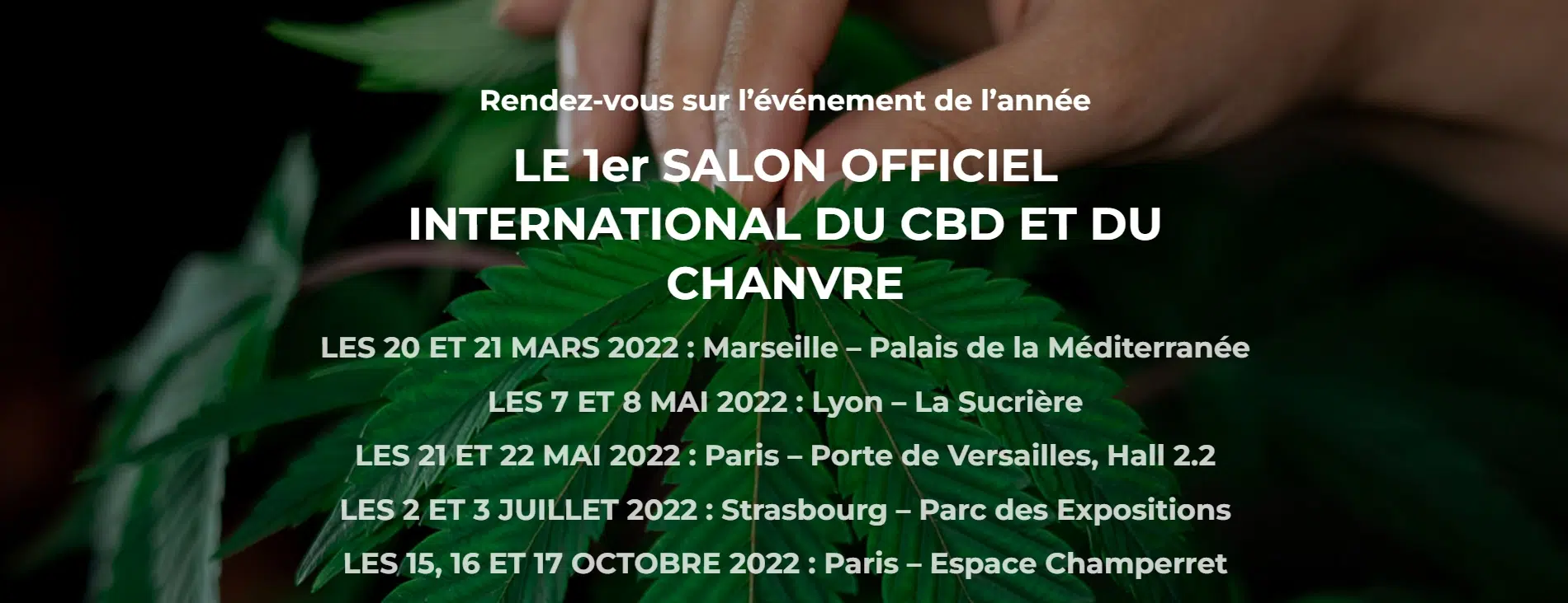 Cannabis thérapeutique. Ce week-end, Marseille accueille le premier salon du CBD de France